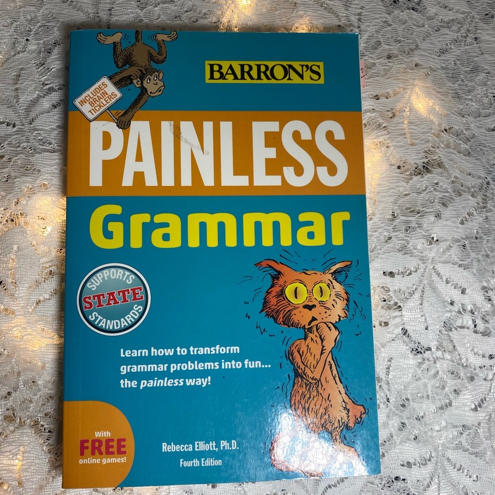 Painless Grammar by Rebecca Elliott 2016 Paperback